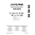 Cover page of ALPINE IVA-D310 Owner's Manual
