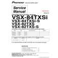 Cover page of PIONEER VSX82.. Service Manual