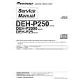 Cover page of PIONEER DEH-P2500-3 Service Manual