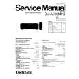 Cover page of TECHNICS SUA600MK2 Service Manual