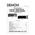 Cover page of DENON DCD3000 Service Manual