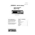 Cover page of ONKYO TX-7620 Service Manual
