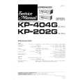 Cover page of PIONEER KP202G Service Manual