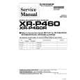 Cover page of PIONEER XRP460R Service Manual