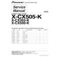 Cover page of PIONEER X-CX505-K/TDXJ/RB Service Manual