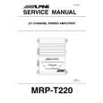 Cover page of ALPINE MRP-T220 Service Manual