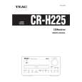 Cover page of TEAC CRH225 Owner's Manual