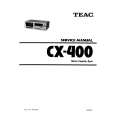 Cover page of TEAC CX-400 Service Manual