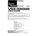 Cover page of PIONEER VSX5500S Service Manual