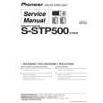 Cover page of PIONEER S-STP500 Service Manual