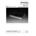 Cover page of TECHNICS SL-L1 Owner's Manual