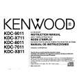 Cover page of KENWOOD KDC7011 Owner's Manual