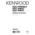 Cover page of KENWOOD KDC-W8027 Owner's Manual