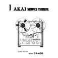 Cover page of AKAI GX-620 Service Manual