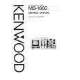 Cover page of KENWOOD MS-1660 Service Manual