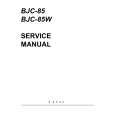 Cover page of CANON BJC-85W Service Manual