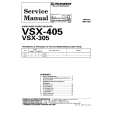 Cover page of PIONEER VSX405 Service Manual