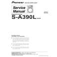 Cover page of PIONEER S-A390L/XJI/E Service Manual