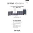 Cover page of ONKYO HTP-740 Service Manual