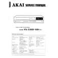 Cover page of AKAI VS23EDI Service Manual