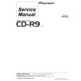 Cover page of PIONEER CD-R9/E Service Manual