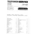 Cover page of TELEFUNKEN A3950C Service Manual