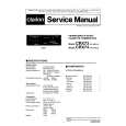 Cover page of CLARION PU9607 Service Manual