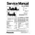Cover page of TECHNICS RSEH60 Service Manual