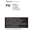Cover page of PIONEER F-F6-J/WYXCN5 Owner's Manual