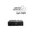 Cover page of LUXMAN LV-101 Service Manual