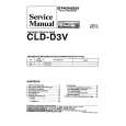 Cover page of PIONEER CLDD3V Service Manual