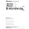 Cover page of PIONEER S-H310V-QL/XTW1/E Service Manual