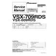 Cover page of PIONEER VSX709RDS Service Manual