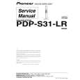 Cover page of PIONEER PDPS31LR Service Manual