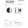 Cover page of KENWOOD KFCHQ160 Service Manual