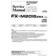 Cover page of PIONEER FXM2016ZSA EW Service Manual