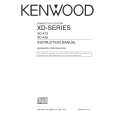 Cover page of KENWOOD XDA55 Owner's Manual