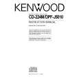 Cover page of KENWOOD DPF-J5010 Owner's Manual