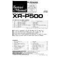 Cover page of PIONEER XRP500 Service Manual