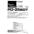 Cover page of PIONEER PDZ560T Service Manual