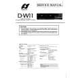 Cover page of SANSUI D-W11 Service Manual