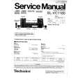 Cover page of TECHNICS SLVC1180 Service Manual