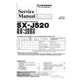Cover page of PIONEER SXJ320 Service Manual
