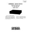 Cover page of ONKYO TX-RV47 Service Manual