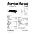 Cover page of TECHNICS ST600 Service Manual