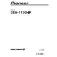 Cover page of PIONEER DEH-1150MP/XU/CN5 Owner's Manual