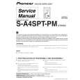 Cover page of PIONEER S-A4SPT-PM Service Manual