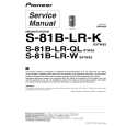 Cover page of PIONEER S-81B-LR-QL/XTW/E5 Service Manual