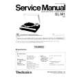 Cover page of TECHNICS SLM1 Service Manual