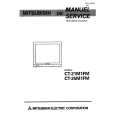 Cover page of MITSUBISHI CT21M1FM Service Manual